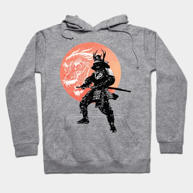 Dark Samurai Hoodie by tduffyworld